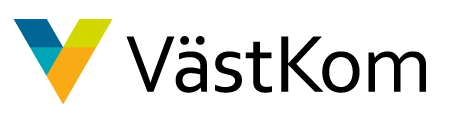 Logotyp: Gå till VästKoms startsida